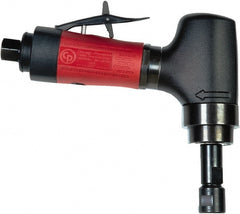 Chicago Pneumatic - 3" Max Disc, 15,000 RPM, Pneumatic Handheld Disc Sander - 1/4" Inlet, 0.7 hp, 90 psi - Exact Tooling