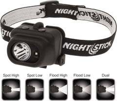 Bayco - LED Bulb, Hands-free Flashlight - Black Polycarbonate Body, AAA Batteries - Exact Tooling