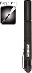 Bayco - LED Bulb, Industrial/Tactical Flashlight - Black Aluminum Body, AAA Batteries - Exact Tooling