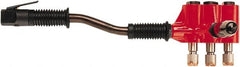 Chicago Pneumatic - 2,400 BPM, 0.92" Bore Diam, Pneumatic Pistol Grip Needle Scaler - 1/8" Needle Diam, 7" Needle Length, 1" Stroke Length, 13.9 CFM, 90 psi, 1/4 NPT Inlet - Exact Tooling