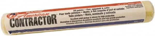 Wooster Brush - 1/2" Nap, 18" Wide Paint Roller - Semi-Rough Texture, Synthetic Knit - Exact Tooling