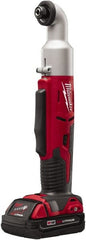 Milwaukee Tool - 18 Volt, 1/4" Drive, 30, 60 Ft/Lb Torque, Cordless Impact Driver - Inline Handle, 1500, 2250 RPM, 1 Lithium-Ion Battery Included - Exact Tooling