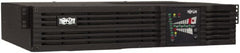 Tripp-Lite - 15 Amp, 750 VA, Tower & Rack Mount Online Backup Uninterruptible Power Supply - Backup 4 min with Full Load & 13 min with Half Load, 120 VAC Input & Output, 600 Watt Output, 1 Phases, 6 Outlets - Exact Tooling