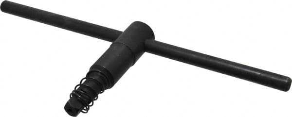 Gibraltar - 12" Chuck Diam Compatibility, Lathe Chuck Key - Compatible with 3-Jaw Chucks, Self Ejecting, 4.53" Body Length, 0.512" Actual Key Square Size - Exact Tooling