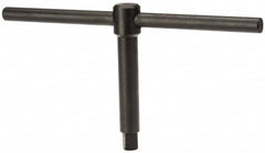 Gibraltar - 10" Chuck Diam Compatibility, Lathe Chuck Key - Compatible with 4-Jaw Chucks, Self Ejecting, 4.53" Body Length, 0.472" Actual Key Square Size - Exact Tooling