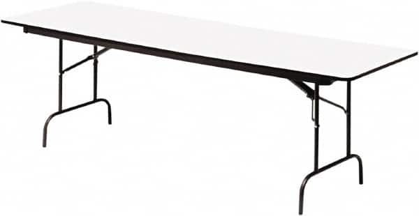 ICEBERG - 30" Long x 72" Wide x 29" High, Folding Table - Gray - Exact Tooling