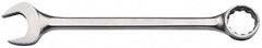 Proto - 65mm 12 Point Offset Combination Wrench - 15° Offset Angle, 29-3/4" OAL, Steel, Satin Finish - Exact Tooling