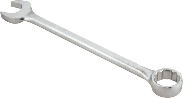 Proto - 70mm 12 Point Offset Combination Wrench - 15° Offset Angle, 29-3/4" OAL, Steel, Satin Finish - Exact Tooling
