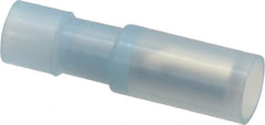 Thomas & Betts - 16 to 14 AWG Bullet Connector - 0.153" Bullet Diam, Blue Nylon Insulation - Exact Tooling