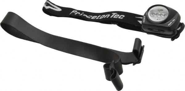 Princeton Tec - LED Bulb, 78 Lumens, Hands-free Flashlight - Black Plastic Body, 3 AAA Batteries Not Included - Exact Tooling