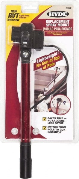 Hyde Tools - Paint Sprayer Paint Pole Mount - RVT Replacement Spray Mount - Exact Tooling
