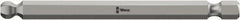 Wera - 3mm Hex Bit - 1/4" Hex Drive, 3-1/2" OAL - Exact Tooling