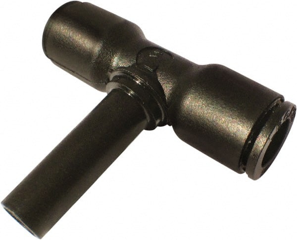 Legris - Plastic Push-To-Connect Tube Fittings Type: Plug-In Tee Tube Outside Diameter (mm): 8 x 10 - Exact Tooling
