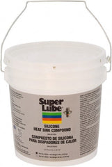 Synco Chemical - 5 Lb Pail Silicone Heat-Transfer Grease - White, High Dielectric Strength, 500°F Max Temp, - Exact Tooling