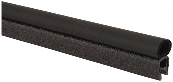TRIM-LOK - 1/4 Inch Thick x 0.42 Inch Wide, PVC/EPDM, Trim Seal Wear Strip - 1/4 Inch Wide - Exact Tooling