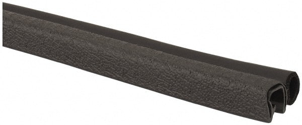 TRIM-LOK - 1/4 Inch Thick x 0.42 Inch Wide, PVC/EPDM, Trim Seal Wear Strip - 1/4 Inch Wide - Exact Tooling
