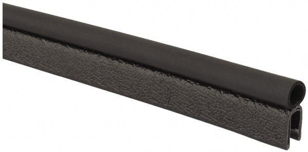 TRIM-LOK - 3/16 Inch Thick x 0.36 Inch Wide, PVC/EPDM, Trim Seal Wear Strip - 3/16 Inch Wide - Exact Tooling