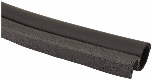 TRIM-LOK - 1/4 Inch Thick x 0.42 Inch Wide, PVC/EPDM, Trim Seal Wear Strip - 1/4 Inch Wide - Exact Tooling
