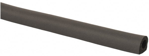 TRIM-LOK - 1/2 Inch Thick x 1/2 Wide x 500 Ft. Long, EPDM Rubber D Section Seal with Acrylic - Exact Tooling