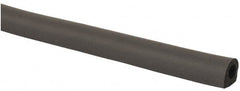 TRIM-LOK - 1/2 Inch Thick x 1/2 Wide x 500 Ft. Long, EPDM Rubber D Section Seal with Acrylic - Exact Tooling