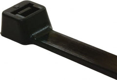 Value Collection - 27.9" Long Black Nylon Standard Cable Tie - 175 Lb Tensile Strength, 185mm Max Bundle Diam - Exact Tooling