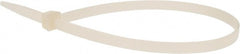 Value Collection - 14-1/2" Long Natural (Color) Nylon Standard Cable Tie - 120 Lb Tensile Strength, 106mm Max Bundle Diam - Exact Tooling