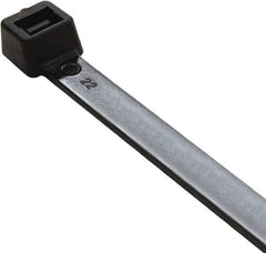 Value Collection - 11" Long Black Nylon Standard Cable Tie - 50 Lb Tensile Strength, 81mm Max Bundle Diam - Exact Tooling