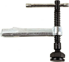 Bessey - 1,770 Lb Clamping Pressure, Steel, T Handle, GSV Bar & Pipe Clamping Arm - 8" Throat Depth - Exact Tooling