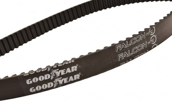 Continental ContiTech - Section 14M, 20mm Wide, 2,100mm Outside Length, Synchronous Belt - Black, Falcon HTC, No. 14GTR-2100-20 - Exact Tooling