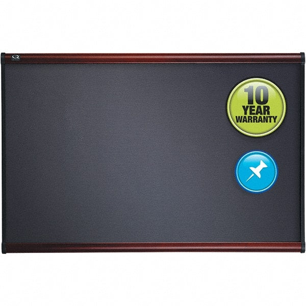 Quartet - 36" High x 48" Wide Fabric Bulletin - Fabric, Includes Mounting Kit - Exact Tooling