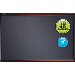 Quartet - 36" High x 48" Wide Fabric Bulletin - Fabric, Includes Mounting Kit - Exact Tooling