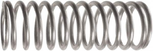 Associated Spring Raymond - 2.2mm OD, 0.2mm Wire, 8.7mm Free Length,  Compression Spring - 1.4 Lb Spring Rating, 1.49 N Max Work Load, Music Wire