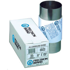 .005X6X100 ALUMINUM SHIM - Exact Tooling