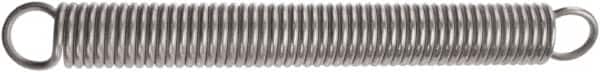 Associated Spring Raymond - 55mm OD, 543 N Max Load, 428mm Max Ext Len, Spring - 11.6 Lb/In Rating, 18.5 Lb Init Tension, 202mm Free Length - Exact Tooling