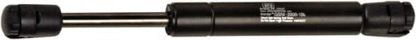 Associated Spring Raymond - 0.236" Rod Diam, 0.591" Tube Diam, 20 Lb Capacity, Gas Spring - Extension, 15" Extended Length, 5.5" Stroke Length, Composite Ball Socket, Nitride Coated Piston - Exact Tooling