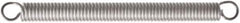 Associated Spring Raymond - 13mm OD, 264.06 N Max Load, 67.8mm Max Ext Len, Stainless Steel Extension Spring - 102.29 Lb/In Rating, 9.04 Lb Init Tension, 55.3mm Free Length - Exact Tooling
