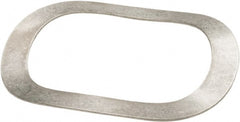 Associated Spring Raymond - 85.6mm ID x 109.22mm OD, Grade 1074 High Carbon Steel Triple Wave Washer - 1.14mm Thick, 7.67mm Overall Height, 3.91mm Deflection, 115 Lb at Deflection - Exact Tooling