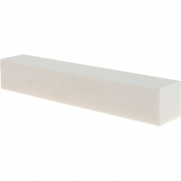 Made in USA - 150 Grit Aluminum Oxide Rectangular Dressing Stick - 4 x 3/4 x 3/4, Vitrified Bond - Exact Tooling