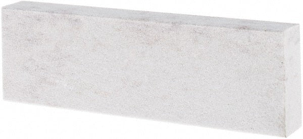 Made in USA - 3" Long x 1" Wide x 3/8" Thick, Novaculite Sharpening Stone - Rectangle, Super Fine Grade - Exact Tooling