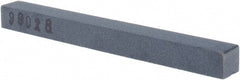 Made in USA - 3/8" Wide x 4" OAL x 3/8" Thick, Silicon Carbide Sharpening Stone - Square, Fine Grade, 280 Grit - Exact Tooling