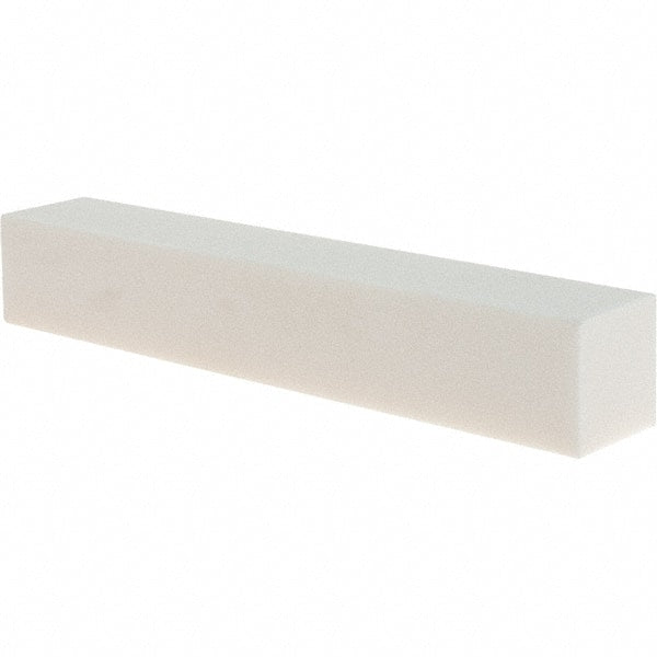 Made in USA - 150 Grit Silicon Carbide Rectangular Dressing Stick - 6 x 1 x 1, Medium Grade, Vitrified Bond - Exact Tooling
