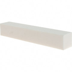 Made in USA - 150 Grit Silicon Carbide Rectangular Dressing Stick - 6 x 1 x 1, Medium Grade, Vitrified Bond - Exact Tooling