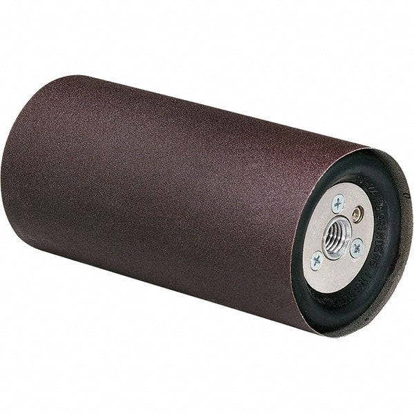 Dynabrade - 3-1/4" Wheel OD, 7" Wheel Width, Aluminum, Pneumatic Wheel with Hub - 10-11/16" Long x 7" Wide, 5/8" Wheel Arbor Hole, For Use with 58050 Rolling Pin Sander - Exact Tooling