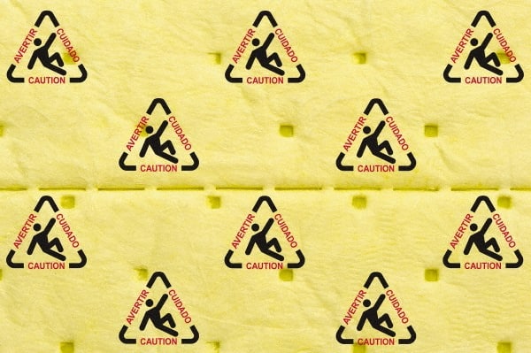 Brady SPC Sorbents - 20 Gal Capacity per Package, Chemical/Hazmat Roll - 150' Long x 15" Wide, Yellow, Polypropylene - Exact Tooling