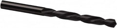 Guhring - 7/64" 118° High Speed Steel Jobber Drill - Bright Finish, Left Hand Cut, Spiral Flute, 61mm OAL, Cone Relief Point - Exact Tooling