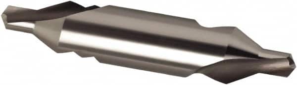 Guhring - 1/8 Radius Cut 60° Incl Angle High Speed Steel Combo Drill & Countersink - Exact Tooling