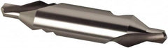 Guhring - 1/8 Radius Cut 60° Incl Angle High Speed Steel Combo Drill & Countersink - Exact Tooling