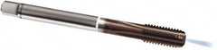 Guhring - M16x2.00 Metric, 4 Flute, TiAlN Finish, Cobalt Spiral Point Tap - Modified Bottoming Chamfer, Right Hand Thread, 110mm OAL, 6HX Class of Fit, Series 319 - Exact Tooling