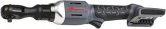 Ingersoll-Rand - 3/8" Drive 20 Volt Inline Cordless Impact Wrench & Ratchet - 225 RPM, 54 Ft/Lb Torque, Lithium-Ion Batteries Not Included - Exact Tooling