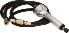 PRO-SOURCE - 1/4" Collet, Straight Handle, Air Straight Die Grinder - 40,000 RPM, Rear Exhaust, 1.71 CFM, 0.45 hp, 90 psi, 1/4 NPT Inlet - Exact Tooling